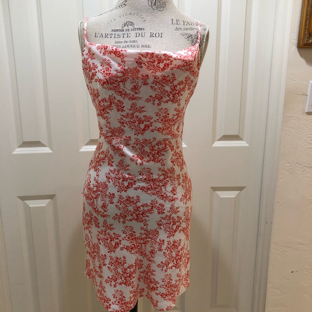 Urban Outfitters mini dress with cowl neck, size medium